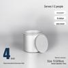 Chiffon Cake Mold Set with Removable Bottom: 4", 6", 8", 10" for Oven Use