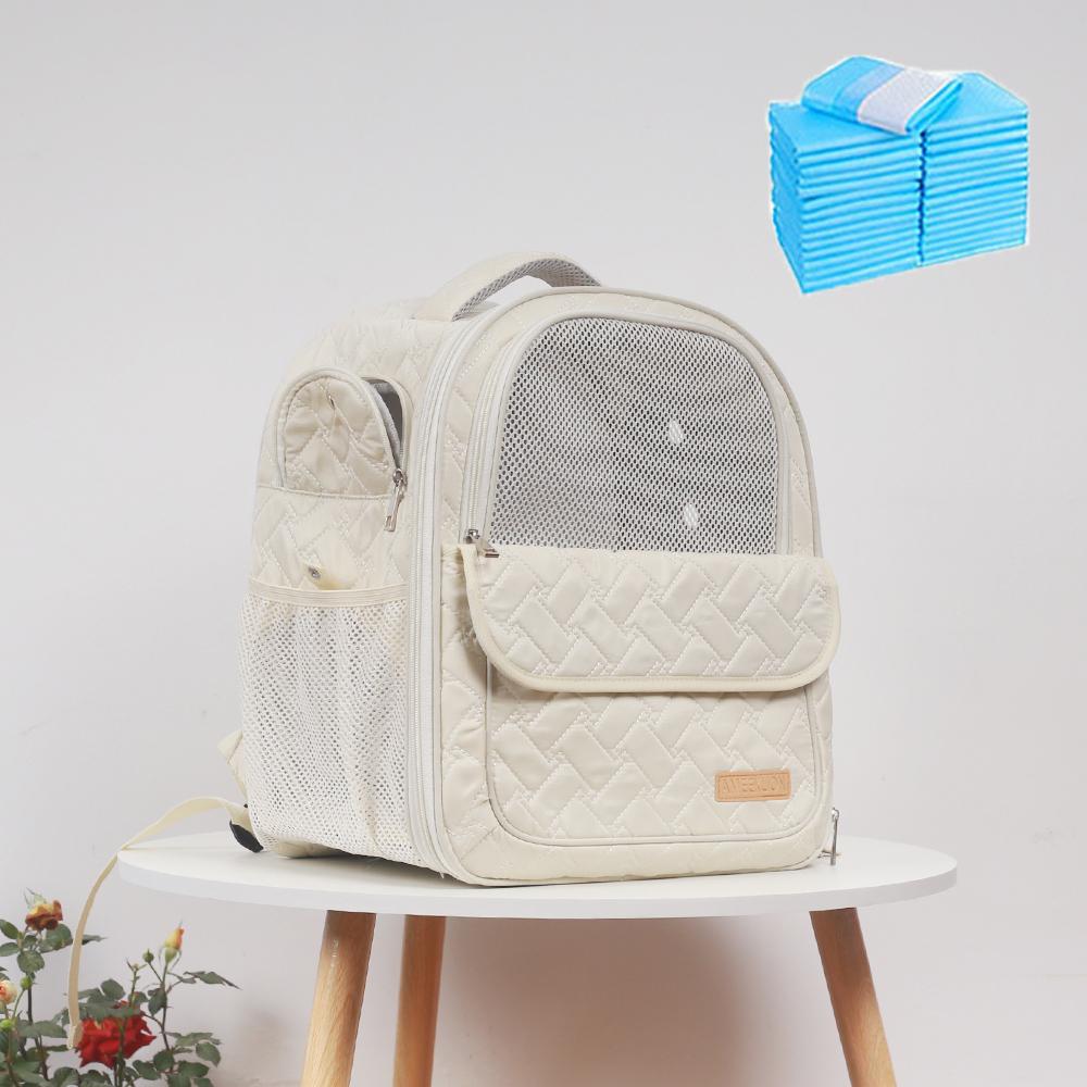 Cat Backpack Space Capsule Winter Cat Bag Going Out Portable Pet Cat Dog Shoulder Carrying School Bag Keep Warm and Anti-Stress