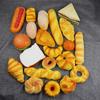 Festive Party Supplies Artificial Decorations Foods Soft PU Simulation Big Cake Bread Model Fake Display Ambry Props