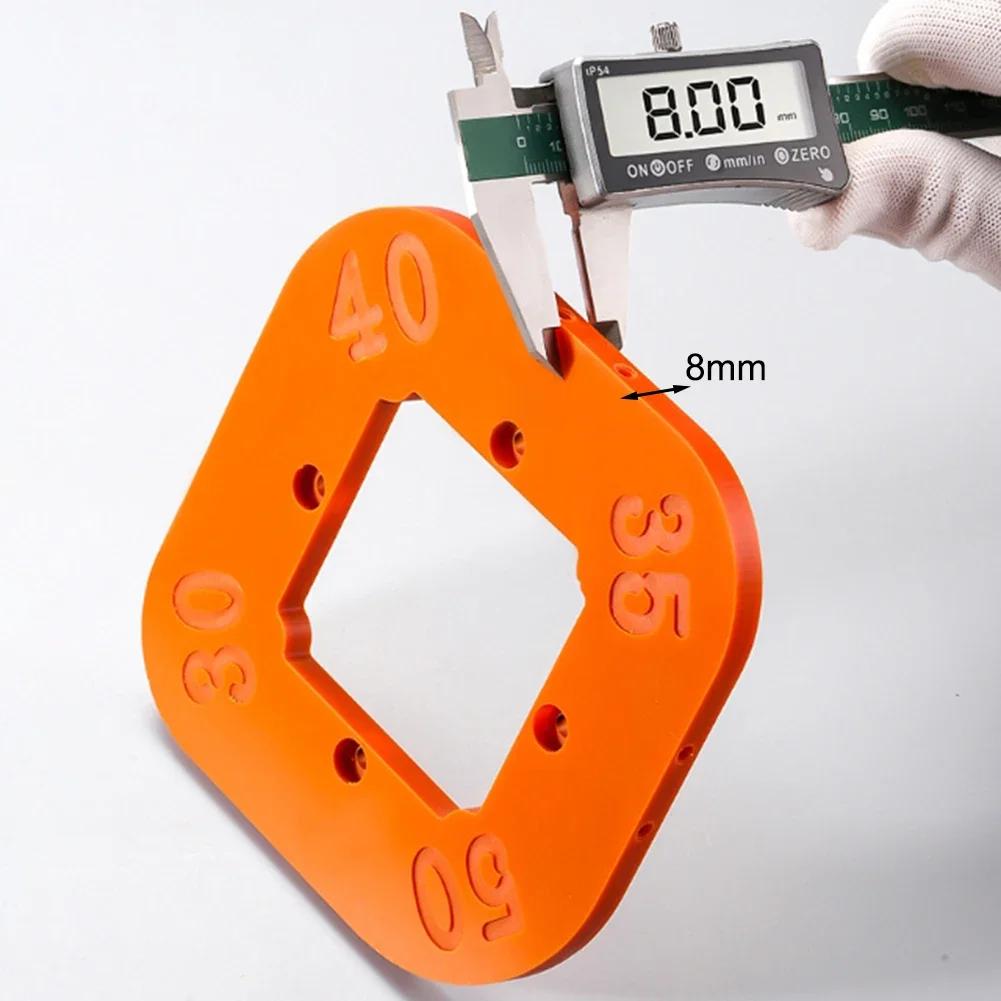 4-in-1 Router Corner Radius Jig for Woodworking - Arc & Angle Corner Template Tool (Durable, Easy To Use)