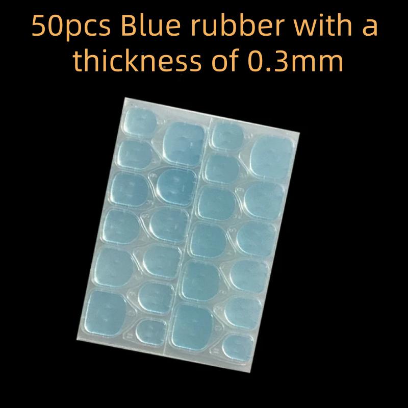 Double Sided Nail Jelly Glue Transparent Fake Nail Art Tape Adhesive Stickers DIY Reusable Nail Accessories