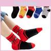 Spider-man Cotton Boys Socks With Cute Cartoon Pattern For Fun And Comfortable Wear