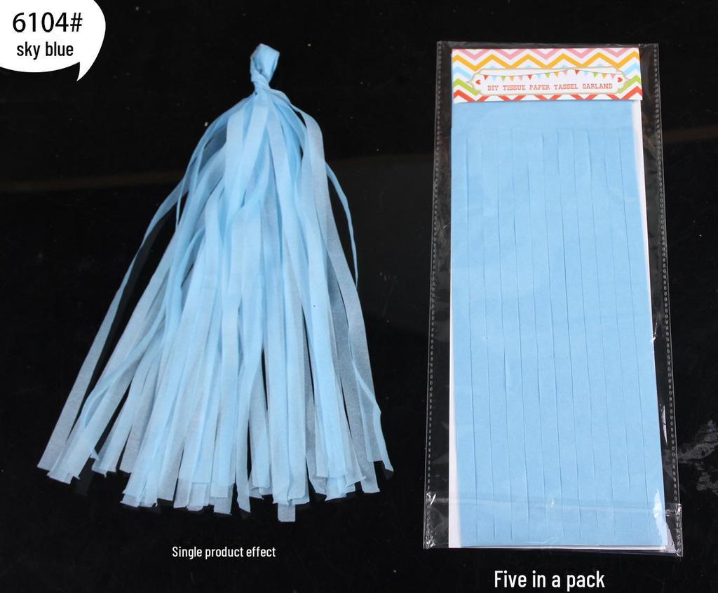 35cm Large Paper Tassel Balloon - Wedding & Party Decoration