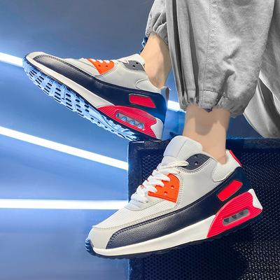 2024 Sommer neue Herren Mesh Sportschuhe Low-Top Luftpolster Dad Schuhe Übergröße Live-Übertragung Freizeit-Paarschuhe