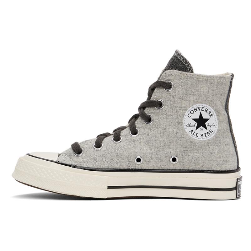 

Converse 1970s Ssense x Converse Chuck Taylor All Star High Breathable High Top Canvas Shoes Unisex Off-White Grey 44
