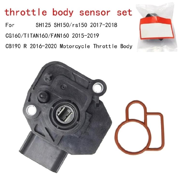 16060-KVS-J01 Replacement Throttle Body TPS Throttle Position Sensor Group TPS Motorbike Accessory for SH125 SH150