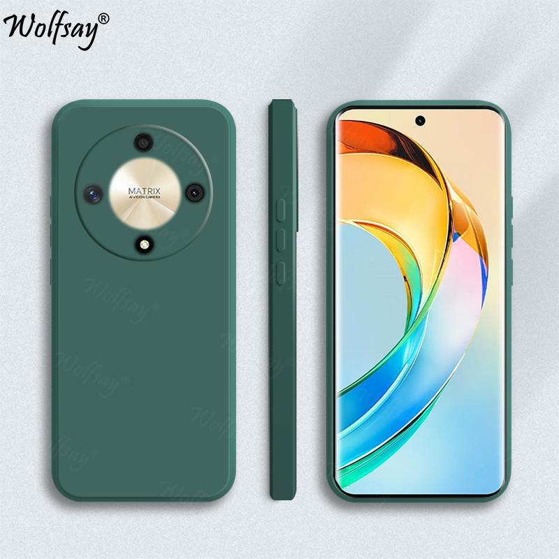 

Конфетный чехол для Honor Magic 6 Lite Чехол Оригинальный чехол из жидкого силикона для Honor Magic 6 Lite 5G Чехол для Honor Magic 6 Lite 5G Honor Magic6 Lite 5G