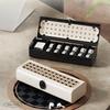 Vintage-Style Data Cable Organizer Box - Multi Functional Portable Bag for Phone Cables Wire Management for Tidy Arrangement
