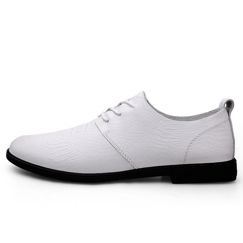 

Fashion British Style Luxury Brand Men Handmade Casual High-quality Oxford Shoes Lace-up Non-slip Comfortable Man Wedding Groomsman Shoe 45 белый