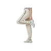 Puma Lifestyle Series Color Block Retro Striped Loose Fit Cuffed Casual Drawstring Mid Rise Knitted Sports Pants Women Pants Light-Yellow 685334-87