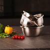 Stainless Steel Vegetable and Fruit Washing Basin Set
