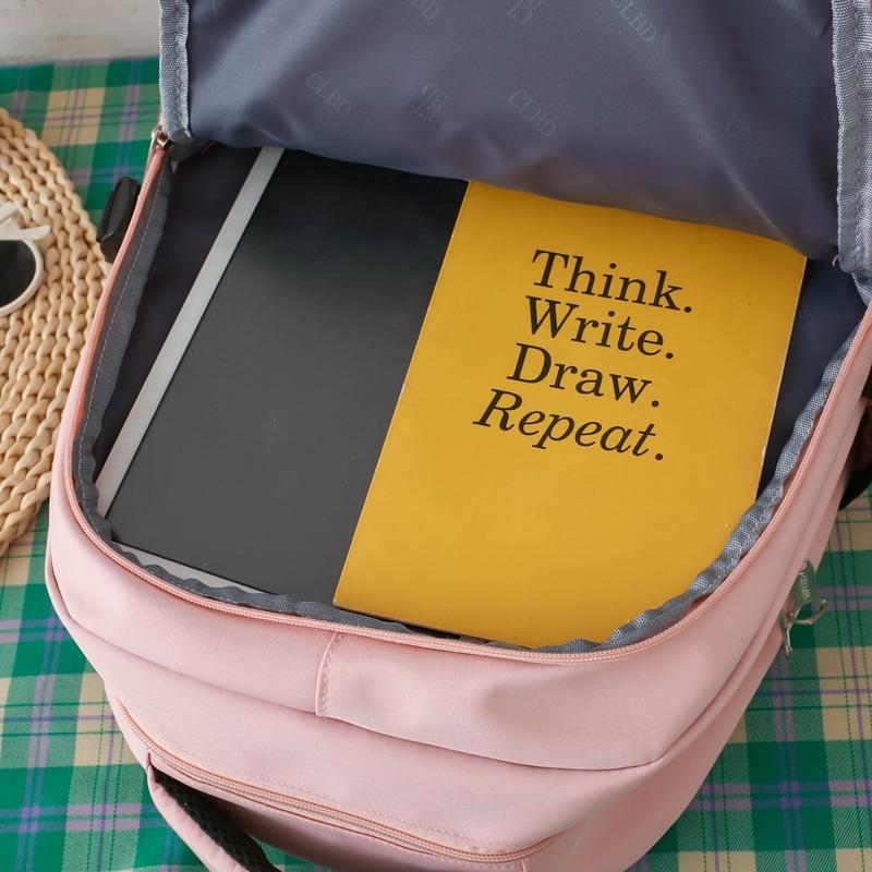 Студенческий школьный рюкзак — фото 16