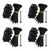 Tie Buckle Set Durable UV-Resistant Black Ties Pin Button Self-Locking Design Universal Model Cable Buckle