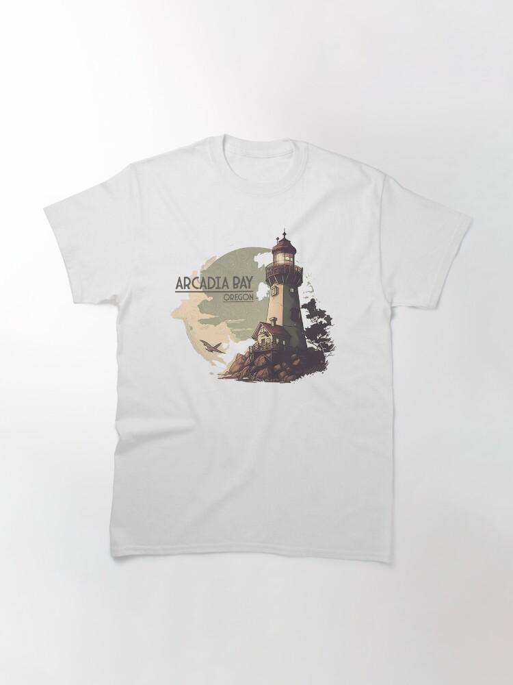 

Arcadia Bay Oregon Classic TShirt 2026 Summer Mens Womens Luxury Fashion Pure Cotton Tshirt Street Wear Y2K Mens Tshirt 4XL