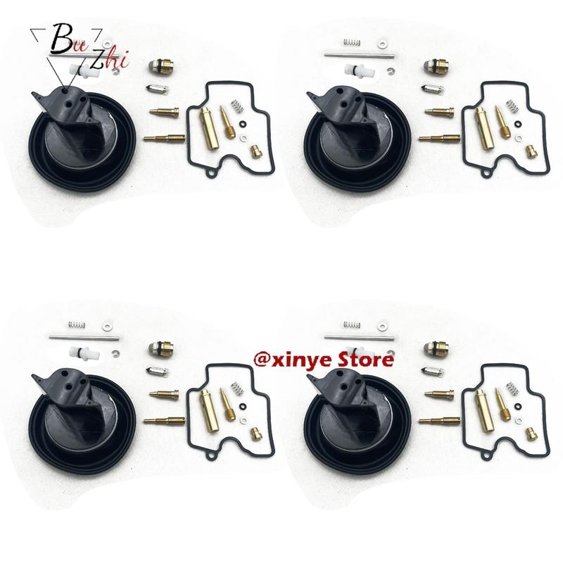 4sets Motorcycle Carburetor Repair Kit Plunger Diaphragm for Yamaha XJ 900 S Diversion XJ900 900S 1995-2002