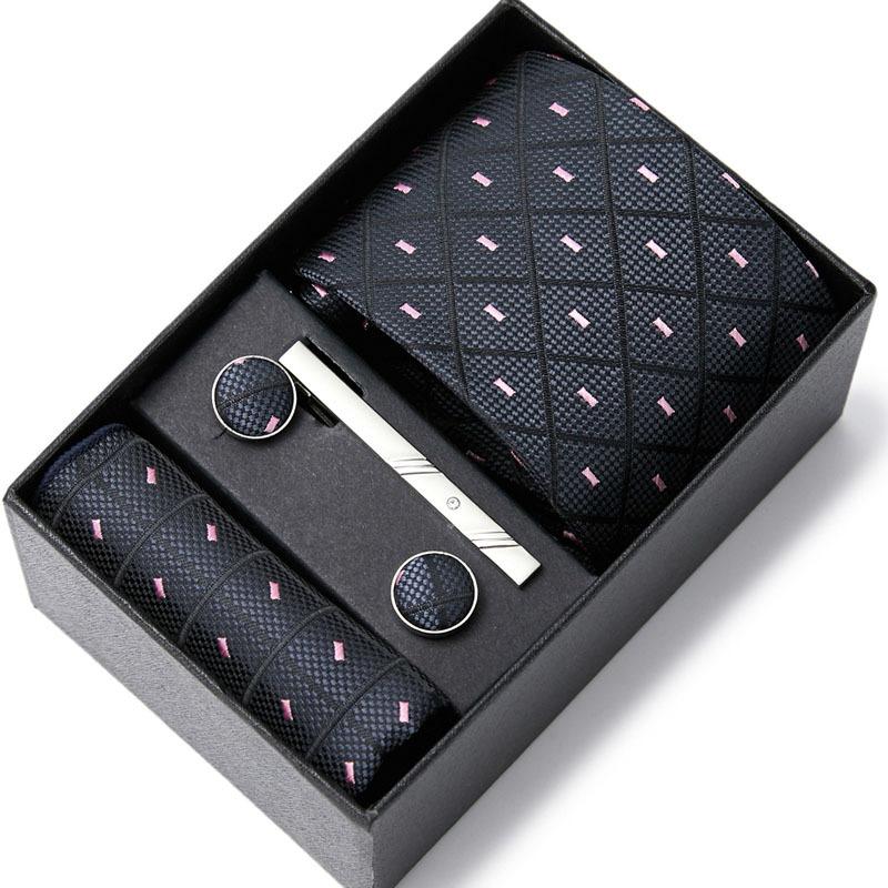 Nouvelle Cravate pour Homme Six Pièces Affaires Mariage Cravate pour Homme