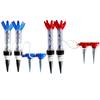 80mm Plastic Step Down Golf Ball Tee Holder Excellent Durability and Stability 2PCS Tall Step Down Tees Unbreakable Golf Tee