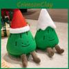 Pine Christmas Themed Tree Plush Toys Short Hair Material Children Doll Playroom