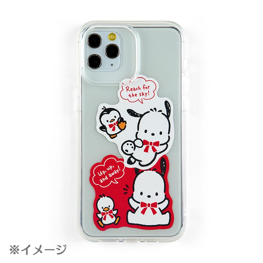 Sanrio Sanrio Pochacco klistremerkesett 35-årsjubileum rødt bånd Designsegl Pochacco Pochacco Skrivesaker Skrivesaker klistremerke 35-årsjubileum Bursdag