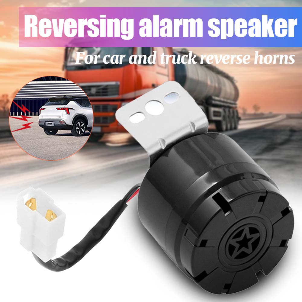1 Stück Auto LKW Rückfahrwarner Hupe Fahrzeug Auto Warnung Rückwärtsgang Rückfahrwarner Lautsprecher Für Auto Auto LKW Warnhupe Zubehör