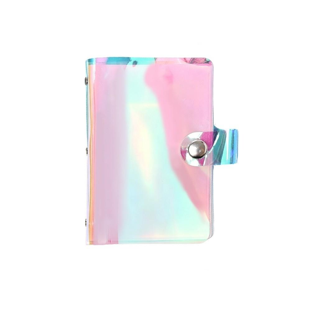 Soft Cover Nail Stamping Plate Holder Dustproof Organizer  For Square Round Plates