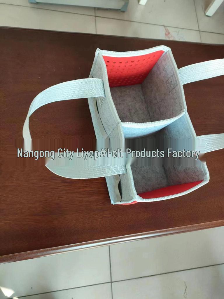In Stock Multifunctional Felt Speaker Bag with Creative Multi-Hole Design
