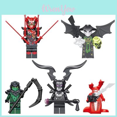 Xl0001-0005 Uyumlu Phantom Serisi Ninja Yapı Taşı Oyuncak Kendin Yap ABS Plastik Küçük Parçacık İhracat