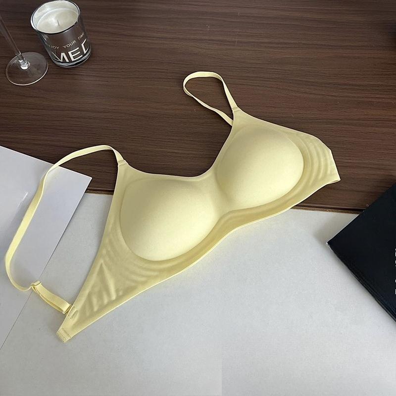 

Женское летнее красивое белье с открытой спиной, U-образной спинкой, собирающее маленькую грудь, визуально увеличивающее ее 32/70AB