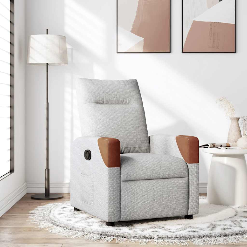 Relax Armchair Cloud Grey Fabric