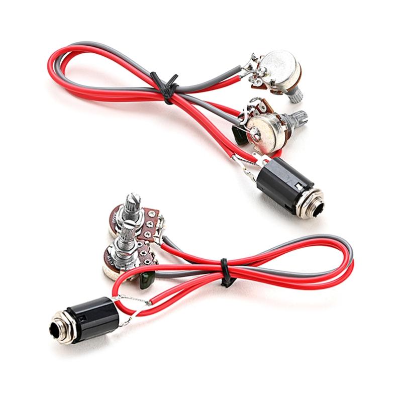 Guitar Wiring Harness 1 Tone 1 Volume & Jacks Guitar Accessories Easy to Install
