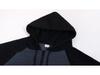 2024 Men's Color Block Raglan Sleeve Hoodie: Autumn/Winter European & American Fashion Casual Sports Top