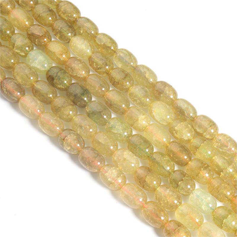 28pcs/lot 10x14mm Colorful Glass Beads Barrel Shape Loose Spacer Beads For Jewelry Making DIY Bracelet Necklace Accessories