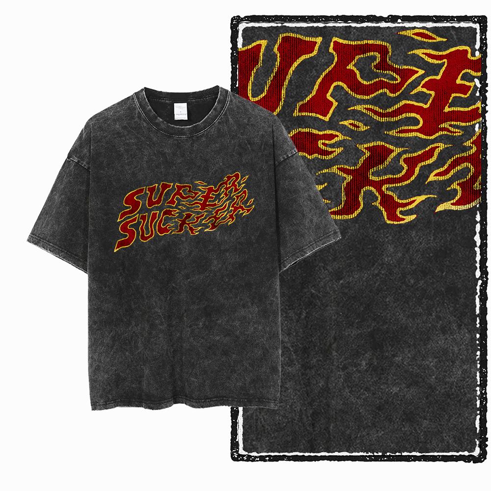xx STREE THEME Exclusive Graphic Unisex Cotton Acid Washed T Shirt Cool Vintage Streetwear Men Tshirts Big Size Tee for men