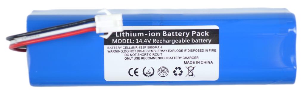 Battery Battery For Xiaomi Roidmi Eve Plus 14.4V 5800Mah