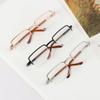 Cute Metal Plush Doll Pet Glasses Toys Eyeglasses American Grils Glasses Miniature Doll Glasses