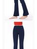 2024 High Waist Petite Micro Flare Yoga Pants - Hip Lifting Sports Fitness Wear for Women