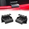 2Pcs Rear Window Soft Top Retainer Clip For Jeep Wrangler JK JKU 2007-2018 Black