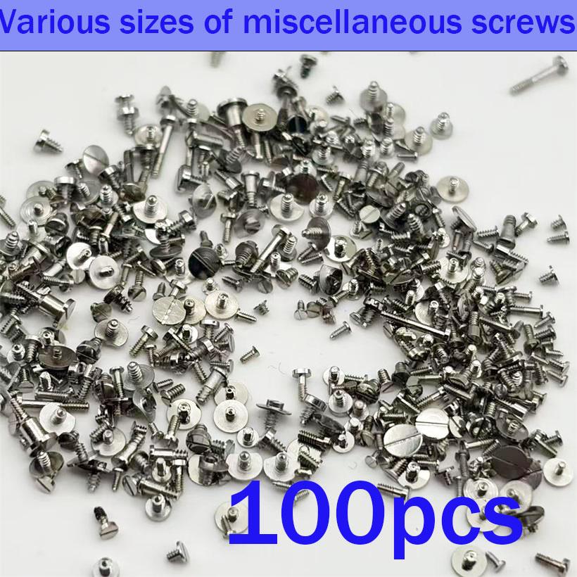 

100PCS Various Specifications Sizes Different Miscellaneous Screw Random shipping Original Screw Watch Accessories