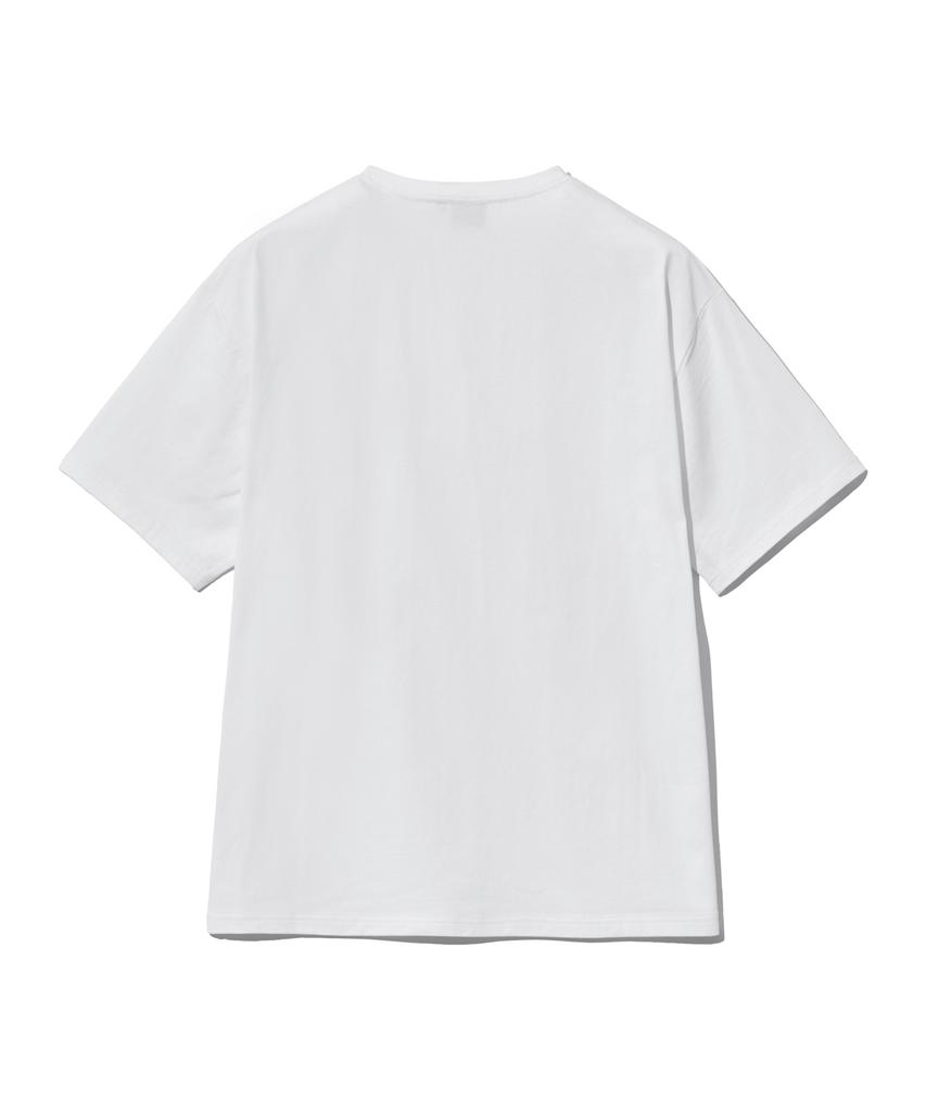 YALE [2Pack] Embroidered Dan Short Sleeve T-Shirt White/Navy