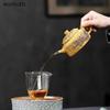 Dezhong-Purple Clay Teapot for Mining Section, Kung Fu Tea, Exquisite, 230ml Original ore section clay purple clay teapot 1pcs