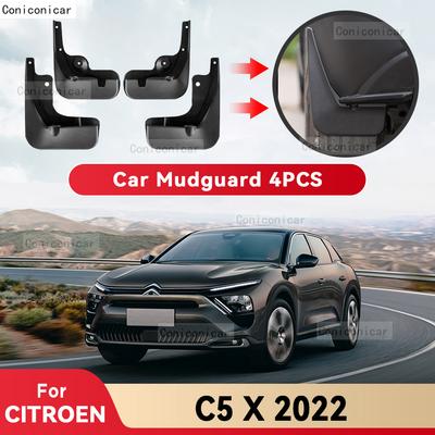 For CITROEN C5 X 2022 2023 C5X Mud Flaps Splash Guard Mudguards MudFlaps Front Rear Wheel Fender Styling Car Accessories