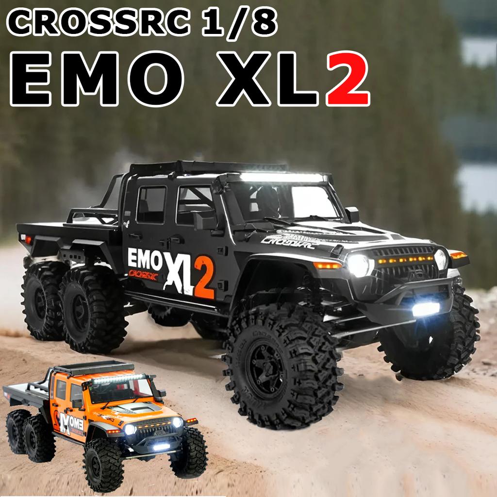 1/8 Crossrc EMO XL2 X3 Crawler RC Car Rock Crawler Brushed/Brushless/ATR RC Car Big Mustang Electric Remote Control Model Car