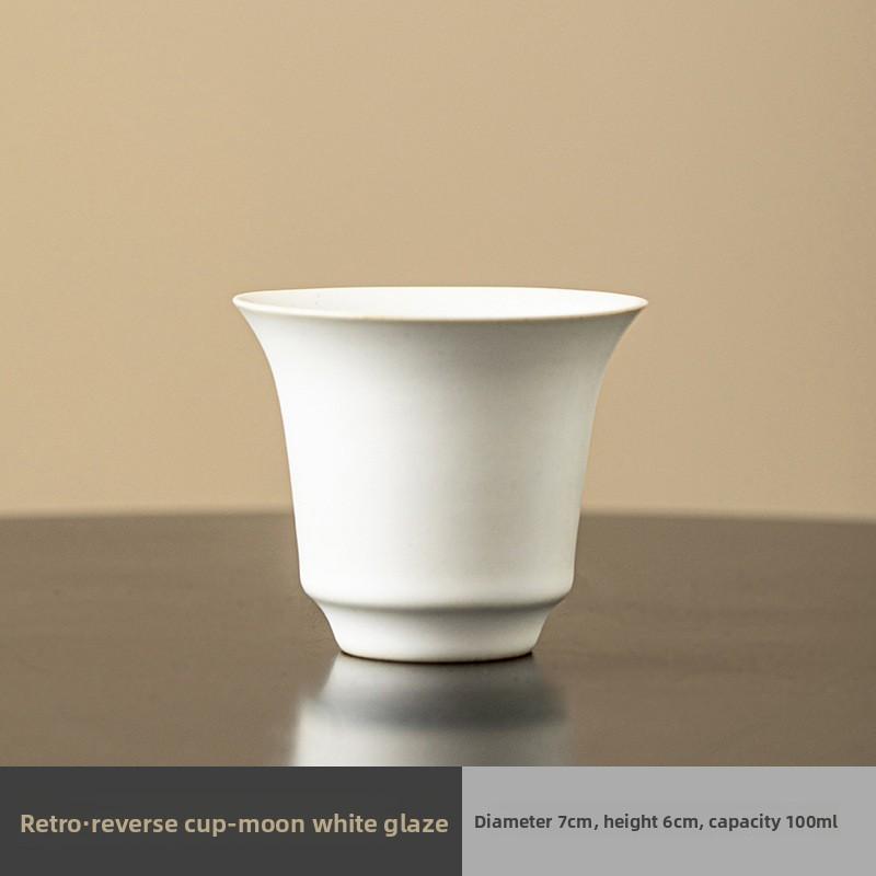 Blue-White Gongfu Tea Cup Set | Handmade Dehua Porcelain Cups - Fragrance/Sipping Cup | Individual Tea Tasting Cups