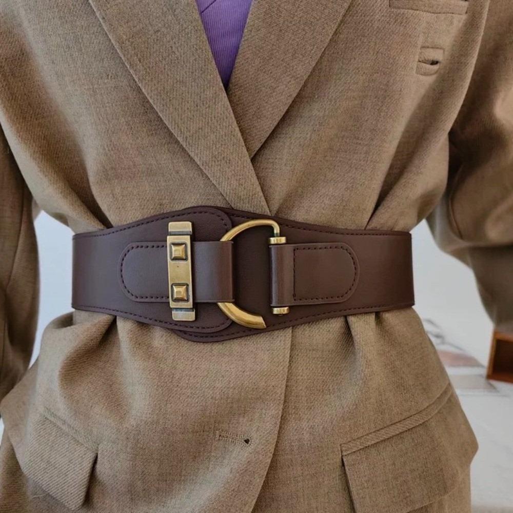 Elastic Elastic Cummerbunds Tie Rope Wide Waist Corset Gothic Corset Belt  Outfits