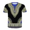 Retro Ethnic Style T-Shirts African Dashiki 3D Print Women Men O-Neck Short Sleeve T Shirt Harajuku Y2k Tees Top Female Clothing