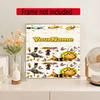 Biene Maja Customize Your Name Diamond Painting Round Diamond Diy Frameless Holiday Artwork Suitable For Home Office Wall Decoration