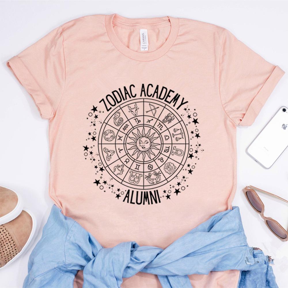 Zodiac Academy Alumni T Shirt Vega Twins Tshirt Vintage Zodiac Signs Shirt Star Constellations Shirt Unisex Graphic T Shirt