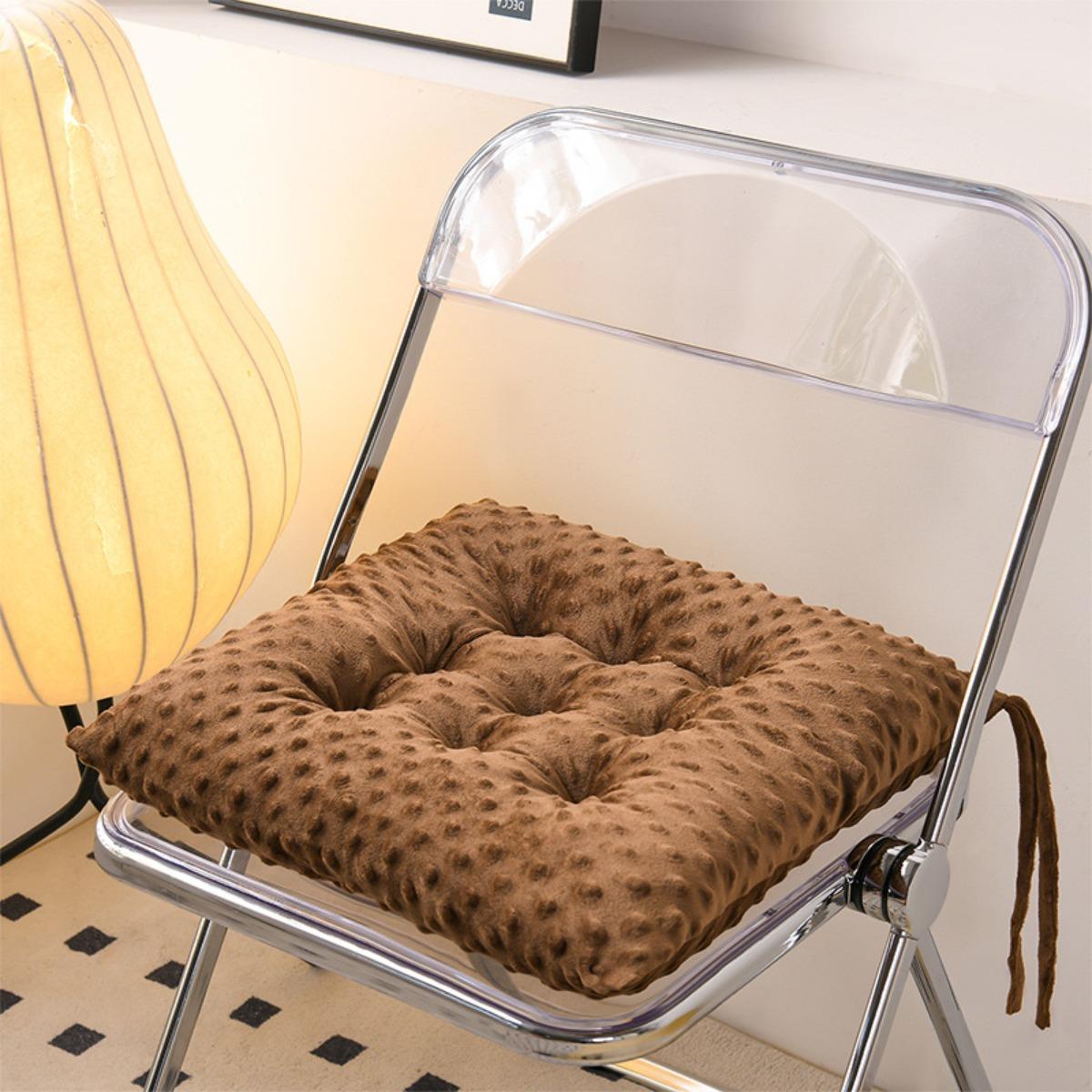 Thick bean velvet cushion, suitable for living rooms, bedrooms, and offices 40x40cm