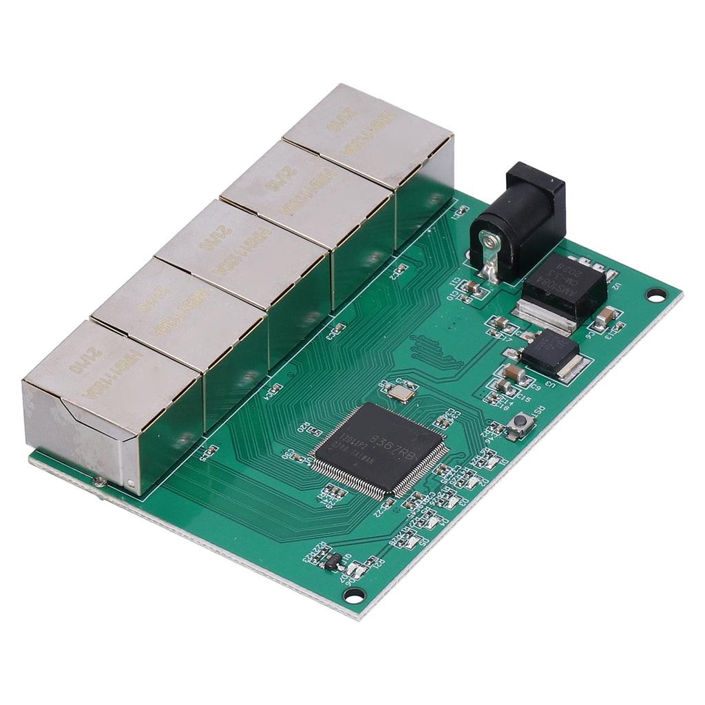 Modul Switch 5 Porturi 1000M 100M ACTIV Gigabit Ethernet Bazat pe Bloc pentru RTL8367RB DC 5V