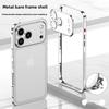 Colour Rugged Aluminum Alloy Slim Frame Case For IPhone 17 Pro Max 17 Air 17Pro Heat Dissipation Anti-Drop Cover